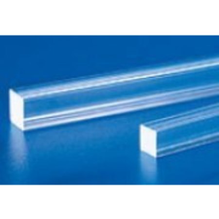 PROFESSIONAL PLASTICS Extruded Acrylic Square Bar (F), 1.250 Square X 6 FT (8 Lengths) [Box RACRESQ1.250X72.000C-8PCS